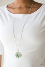 Load image into Gallery viewer, Naturally Nirvana Green Necklace Paparazzi Accessories