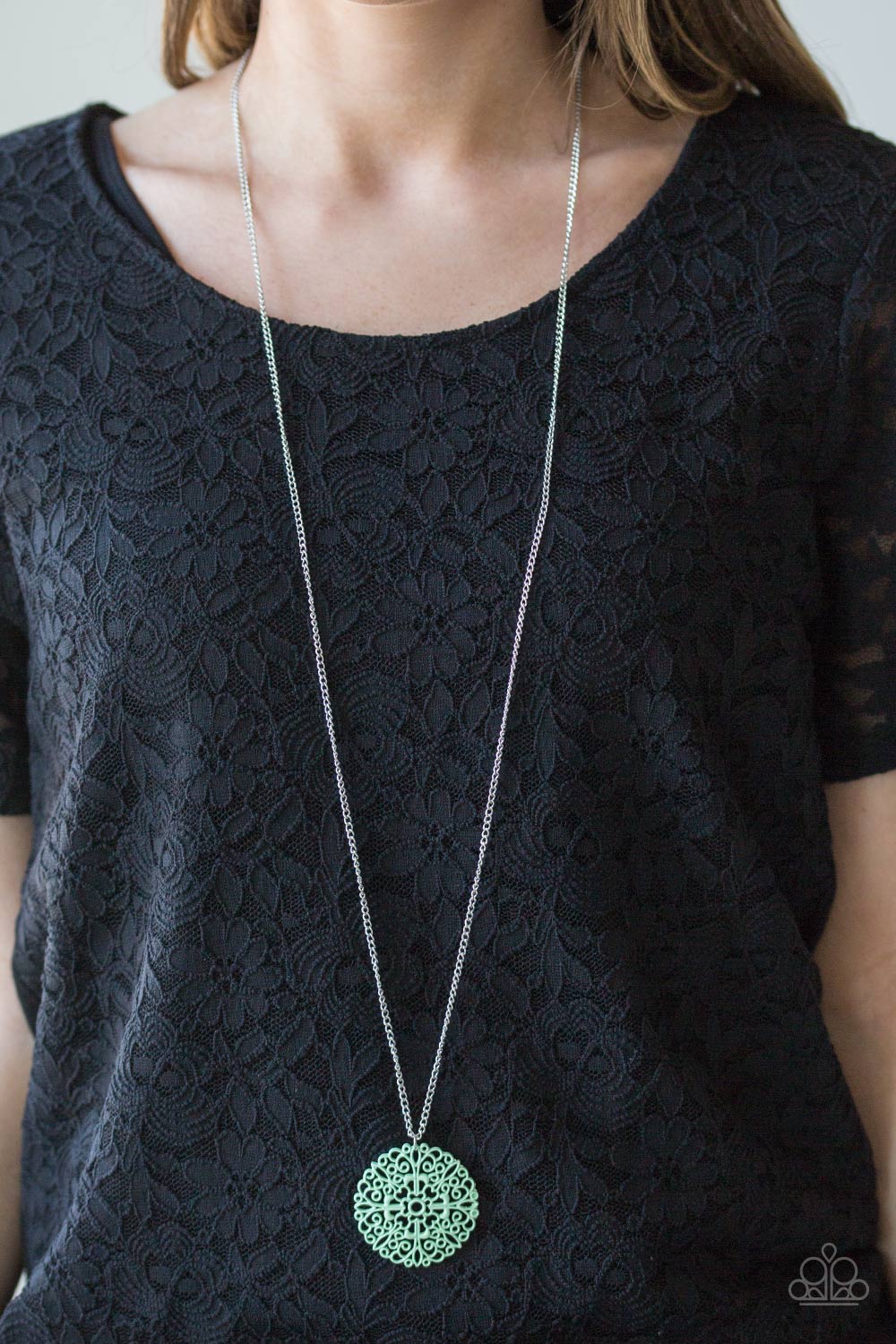 Midsummer Musical Green Necklace Paparazzi Accessories