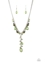 Load image into Gallery viewer, Crystal Couture Green Necklace Paparazzi Accessories