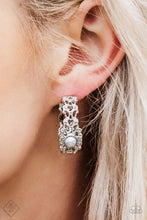 Load image into Gallery viewer, Exquisite Expense Silver Earring Paparazzi Accessories