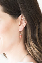 Load image into Gallery viewer, Sandstone Savannahs - Orange Stone Necklace Paparazzi Accessories