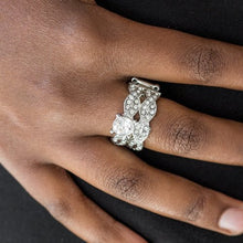 Load image into Gallery viewer, Fairytale Fabulous White Ring Paparazzi Accessories