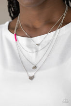 Load image into Gallery viewer, Gypsy Heart - Pink Necklace Paparazzi Accessories