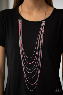 Radical Rainbows Pink Necklace Paparazzi Accessories