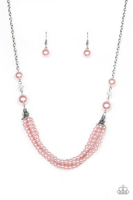 One-WOMAN Show - Pink Necklace Paparazzi Accessories