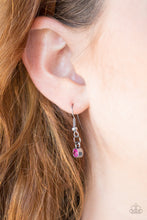 Load image into Gallery viewer, Stop TEARDROP and Roll Pink Necklace Paparazzi Accessories