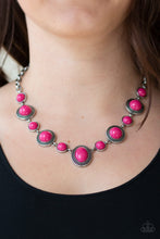 Load image into Gallery viewer, Voyager Vibes - Pink Necklace Paparazzi Accessories