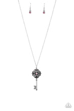 Load image into Gallery viewer, Got It On Lock Pink Necklace Paparazzi Accessories