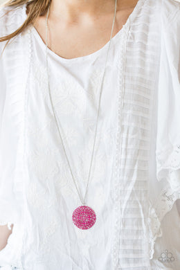 Midsummer Musical - Pink Necklace Paparazzi Accessories