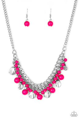 Summer Showdown - Pink Necklace Paparazzi Accessories