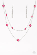 Load image into Gallery viewer, Raise Your Glass - Pink Necklace Paparazzi Accessories