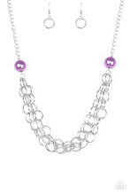 Load image into Gallery viewer, Daring Diva Purple Necklace Paparazzi Accessories