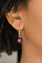 Load image into Gallery viewer, Party Dress Princess Purple Pearl Necklace Paparazzi Accessories