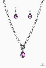 Load image into Gallery viewer, So Sorority - Purple Toggle Necklace Paparazzi Accessories