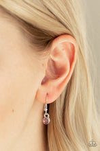 Load image into Gallery viewer, Got It On Lock - Purple Rhinestone Key Necklace Paparazzi Accessories