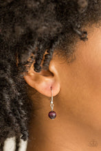 Load image into Gallery viewer, Friends In Glow Places Purple Moonstone Necklace Paparazzi Accessories