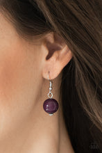 Load image into Gallery viewer, Gorgeously Globetrotter Purple Necklace Paparazzi Accessories