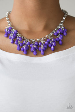 Modern Macarena - Purple Necklace Paparazzi Accessories
