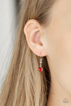 Load image into Gallery viewer, Sparkling Stargazer Red Necklace Paparazzi Accessories