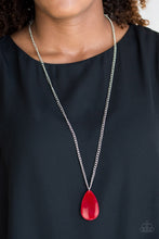 Load image into Gallery viewer, So Pop-YOU-lar Red Necklace Paparazzi Accessories