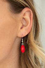 Load image into Gallery viewer, Explore The Elements Red Necklace Paparazzi Accessories
