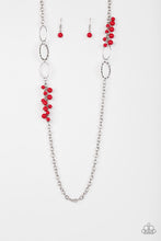 Load image into Gallery viewer, Flirty Foxtrot - Red Necklace Paparazzi Accessories