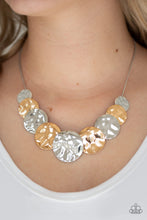 Load image into Gallery viewer, A Daring Discovery Silver Necklace Paparazzi Accessories