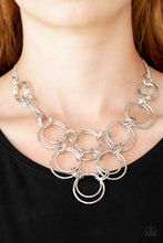 Load image into Gallery viewer, Ringing Off The Hook Silver Necklace Paparazzi Accessories