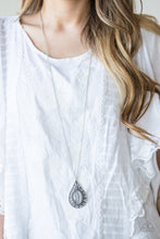 Load image into Gallery viewer, Total Tranquility Silver Necklace Paparazzi Accessories