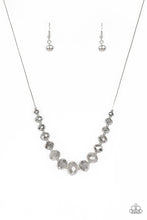 Load image into Gallery viewer, Crystal Carriages Silver Necklace Paparazzi Accessories