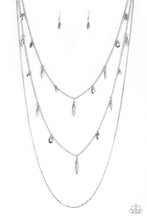 Load image into Gallery viewer, Bravo Bravado - Silver Necklace Paparazzi Accessories