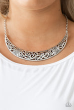 Load image into Gallery viewer, Bull In A China Shop - Silver Necklace Paparazzi Accessories