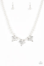 Load image into Gallery viewer, Society Socialite White Necklace Paparazzi Accessories