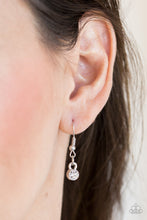 Load image into Gallery viewer, Timeless Trio - White Rhinestone Necklace Paparazzi Accessories