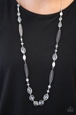 Quite Quintessence White Necklace Paparazzi Accessories