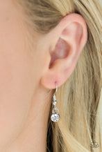 Load image into Gallery viewer, Garden Glamour White Necklace Paparazzi Accessories