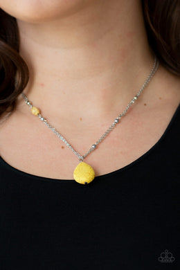 Peaceful Prairies Yellow Necklace Paparazzi Accessories