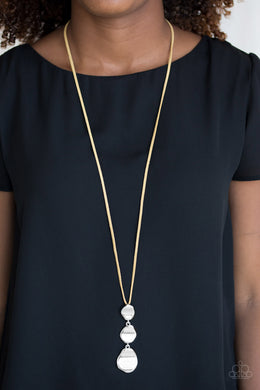 Embrace The Journey Yellow Necklace Paparazzi Accessories