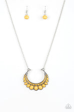Load image into Gallery viewer, Count to Zen Yellow Necklace Paparazzi Accessories