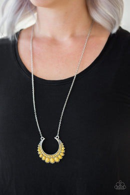 Count to Zen Yellow Necklace Paparazzi Accessories