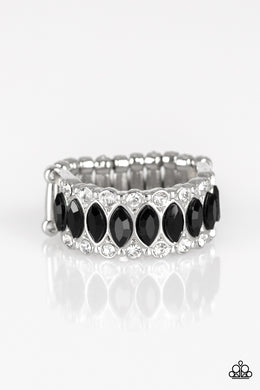 Radical Riches Black Ring Paparazzi Accessories