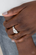 Load image into Gallery viewer, Born To Rule Black Rhinestone Ring Paparazzi Accessories