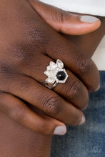 Load image into Gallery viewer, Crown Coronation Black Ring Paparazzi Accessories