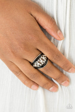 Trending Treasure Black Ring Paparazzi Accessories