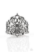 Load image into Gallery viewer, Victorian Valor - Black Gunmetal Ring Paparazzi Accessories