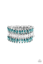 Load image into Gallery viewer, Treasury Fund Blue Ring Paparazzi Accessories
