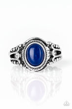 Load image into Gallery viewer, Peacefully Peaceful Blue Ring Paparazzi Accessories