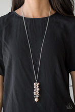 Load image into Gallery viewer, Ballroom Belle Brown Necklace Paparazzi Accessories