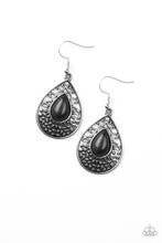 Load image into Gallery viewer, Tucson Tunes Black Earring Paparazzi Accessories