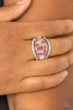 Load image into Gallery viewer, Treasure Chest Charm - Pink Ring Paparazzi Accessories